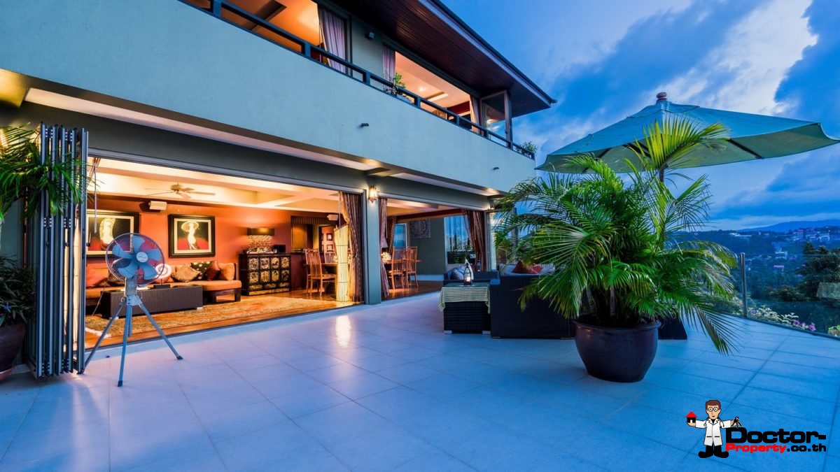 6 Bedroom Villa with stunning Sea View - Plai Laem - Koh Samui